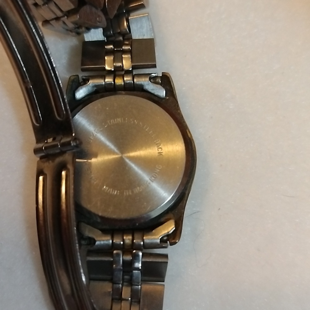 Vintage Wakmann Quartz Speidel Watch Two tone gold &Stainless steel Hong Kong - Picture 2 of 8
